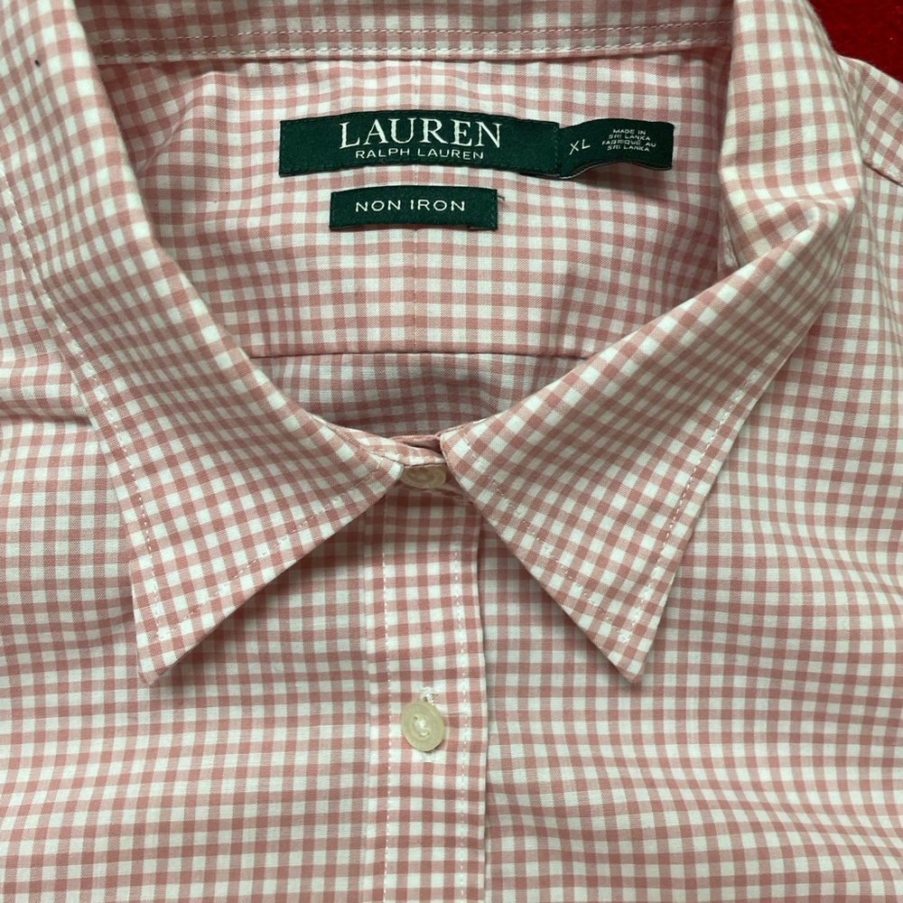 Lauren by Ralph Lauren button collared down new without tags